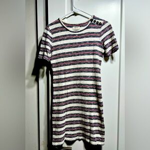 Madewell EUC knit ribbed T-shirt dress